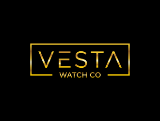 Vesta Watch Co logo design by Lafayate
