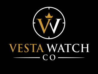 Vesta Watch Co logo design by creator_studios