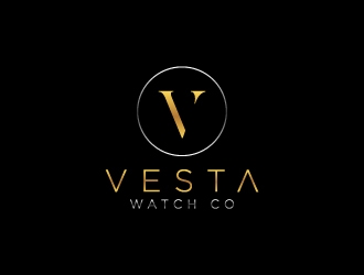 Vesta Watch Co logo design by wongndeso