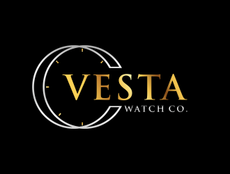 Vesta Watch Co logo design by haidar