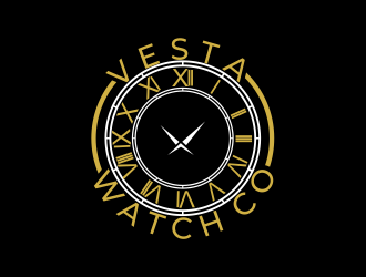 Vesta Watch Co logo design by azizah