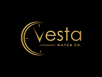 Vesta Watch Co logo design by Devian