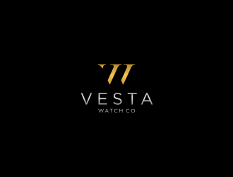 Vesta Watch Co logo design by Msinur