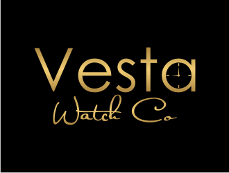 Vesta Watch Co logo design by sodimejo