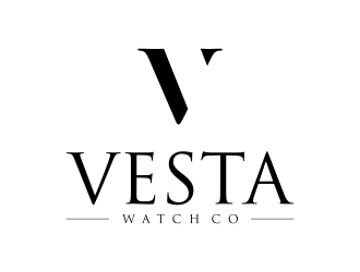 Vesta Watch Co logo design by Editor