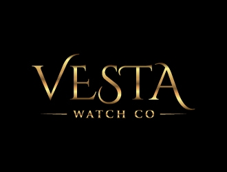 Vesta Watch Co logo design by BrainStorming