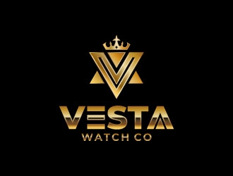 Vesta Watch Co logo design by zinnia