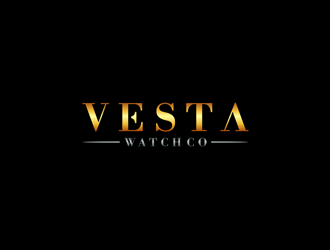 Vesta Watch Co logo design by alby