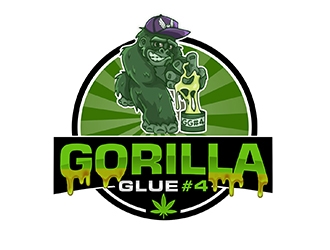 Gorilla Glue #4 logo design by PrimalGraphics