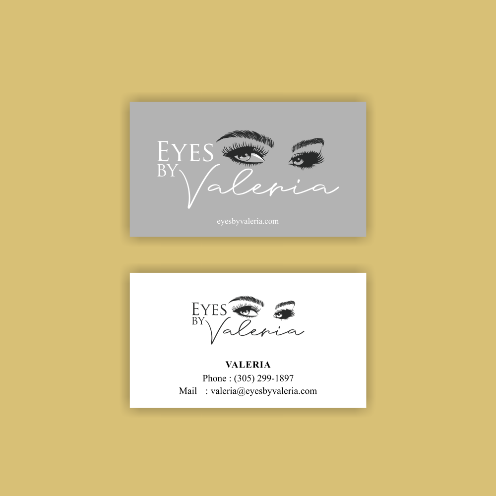Eyes by Valeria logo design by ageseulopi