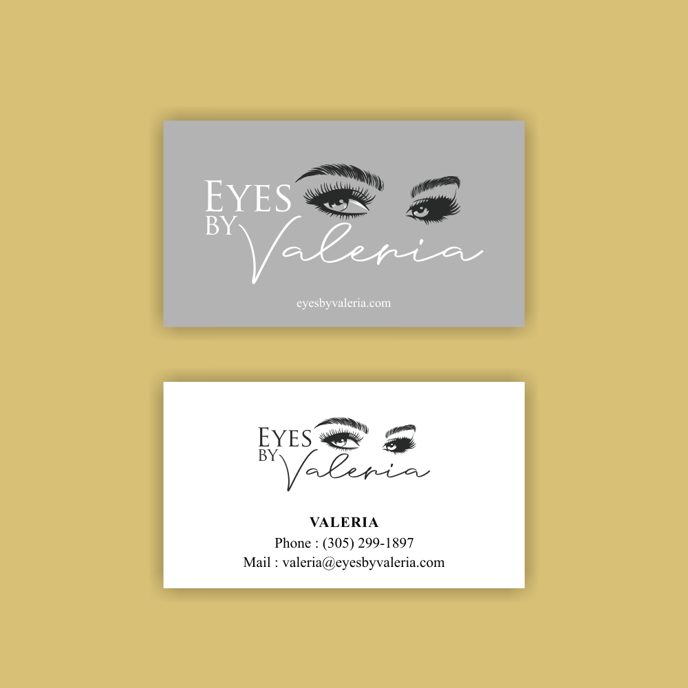 Eyes by Valeria logo design by ageseulopi
