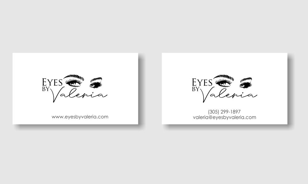 Eyes by Valeria logo design by assava