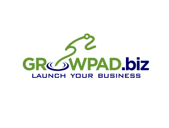 Growpad.biz logo design by YONK