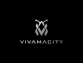 Vivamacity logo design by hashirama