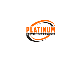 PLATINUM COLLISION & TOWING logo design by bricton