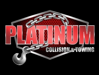PLATINUM COLLISION & TOWING logo design by b3no
