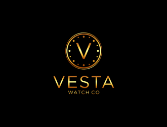 Vesta Watch Co logo design by alby