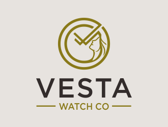 Vesta Watch Co logo design by azizah