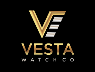 Vesta Watch Co logo design by santrie