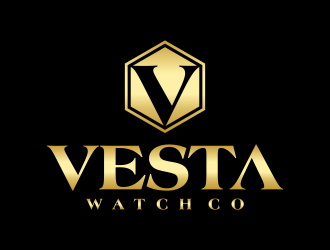 Vesta Watch Co logo design by ekitessar
