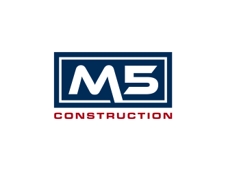 M5 Construction  logo design by scolessi