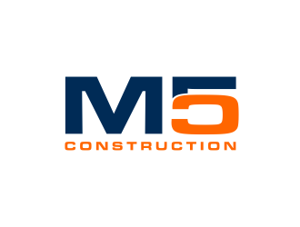 M5 Construction  logo design by scolessi