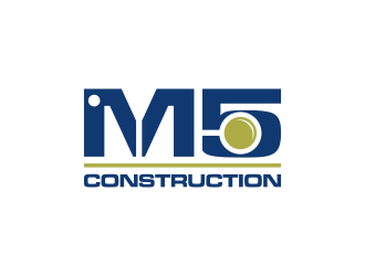 M5 Construction  logo design by Devian
