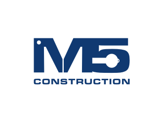 M5 Construction  logo design by mbamboex