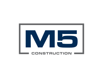 M5 Construction  logo design by scolessi