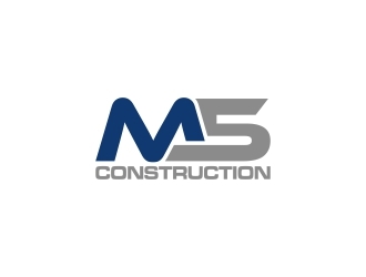 M5 Construction  logo design by agil