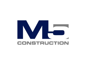 M5 Construction  logo design by wongndeso