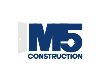 M5 Construction  logo design by forevera