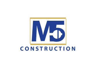 M5 Construction  logo design by webmall