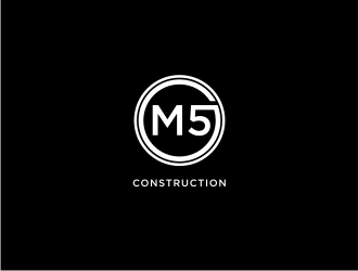 M5 Construction  logo design by Diponegoro_