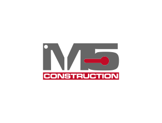 M5 Construction  logo design by luckyprasetyo