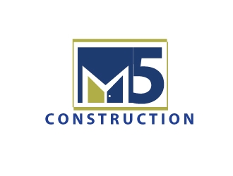 M5 Construction  logo design by webmall