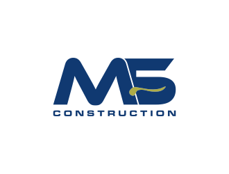 M5 Construction  logo design by luckyprasetyo