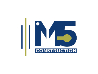 M5 Construction  logo design by luckyprasetyo