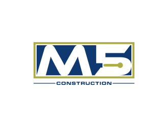 M5 Construction  logo design by luckyprasetyo