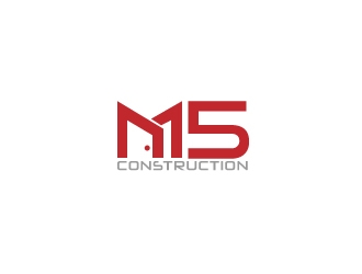 M5 Construction  logo design by Akhtar