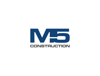 M5 Construction  logo design by RIANW