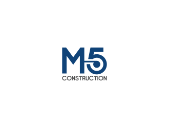 M5 Construction  logo design by RIANW