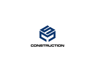 M5 Construction  logo design by haidar