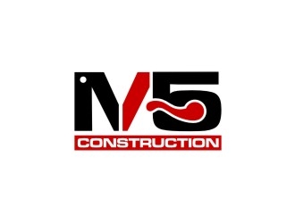 M5 Construction  logo design by KaySa