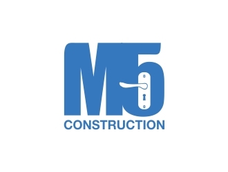 M5 Construction  logo design by onetm