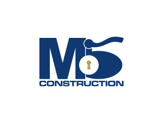 M5 Construction  logo design by pakNton