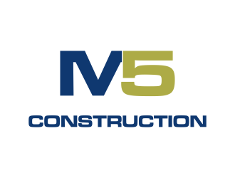 M5 Construction  logo design by dhika