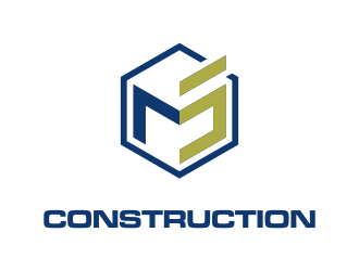 M5 Construction  logo design by dhika