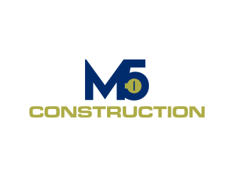 M5 Construction  logo design by ingepro