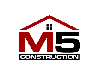 M5 Construction  logo design by ingepro